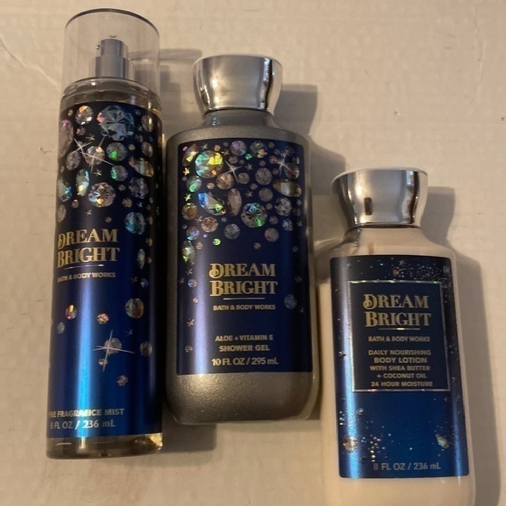 Bath and body works dream bright set